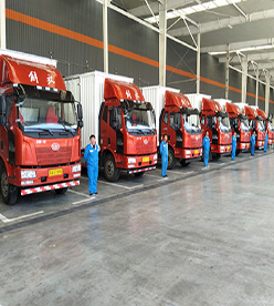 常州到重庆物流公司车辆展示